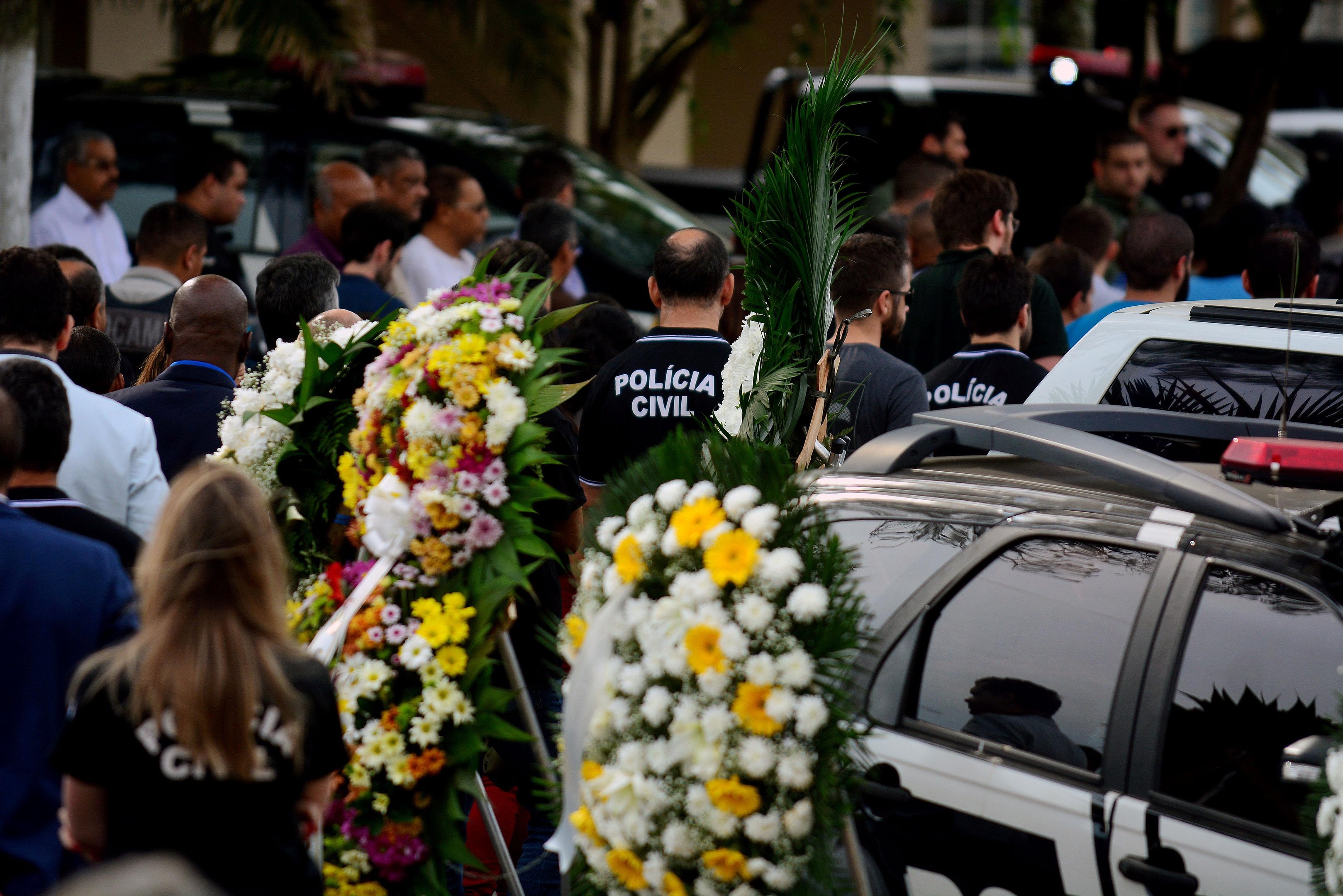 Sepultamento ocorreu no cemit&eacute;rio municipal de Gua&iacute;ba