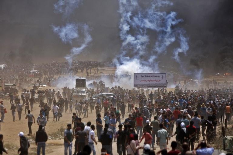 Doze palestinos mortos por tiros de soldados israelenses na Faixa de Gaza