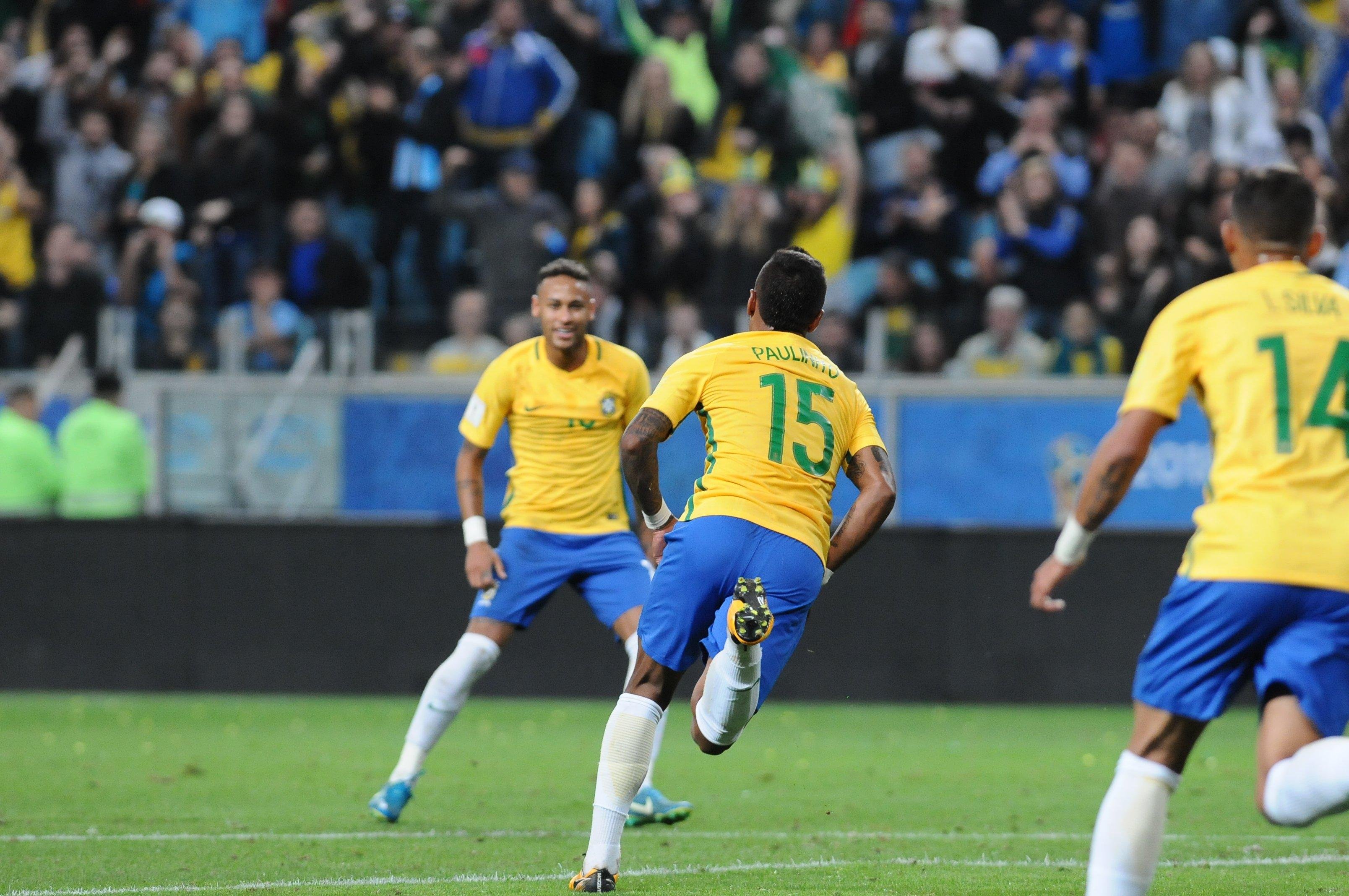 &Uacute;ltimo jogo da Sele&ccedil;&atilde;o em Porto Alegre foi na Arena do Gr&ecirc;mio