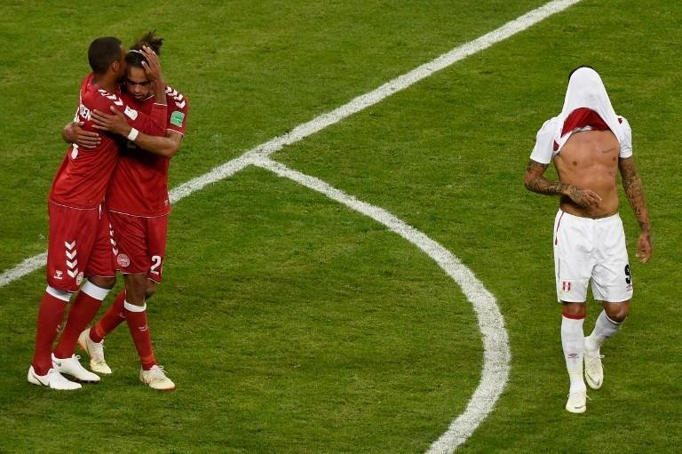 Dinamarca venceu o Peru por 1 a 0 em estreia na Copa