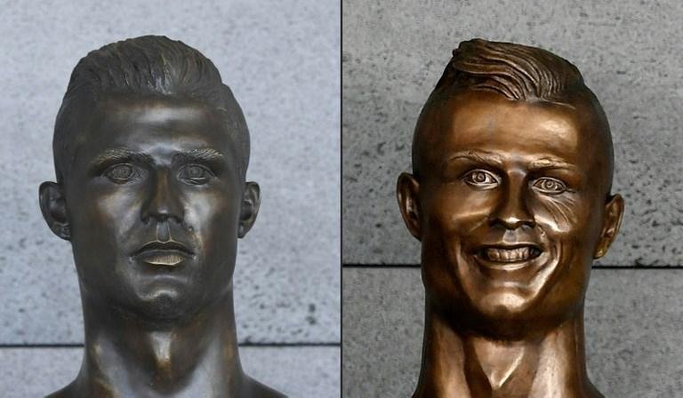 Aeroporto da Madeira substituiu o busto de Cristiano Ronaldo 