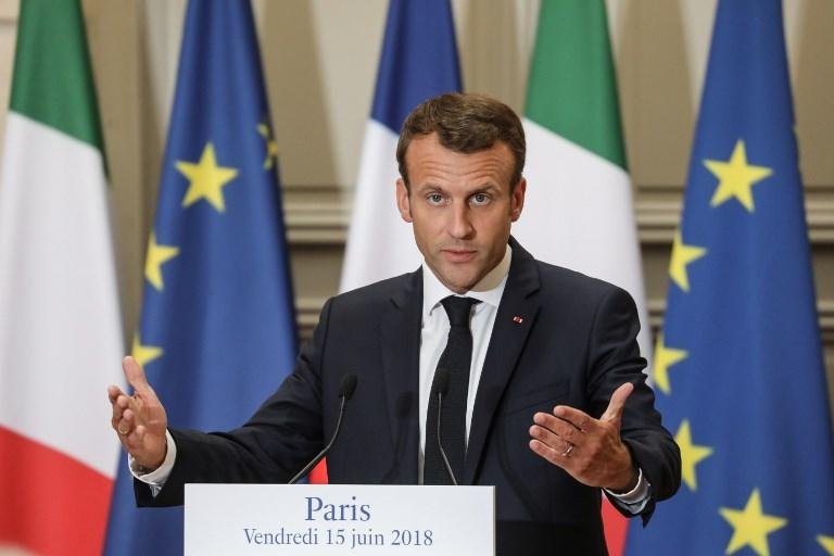 Macron ser&aacute; recebido pelo papa Francisco em 26 de junho em visita oficial