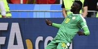 Niang marcou o segundo gol de Senegal