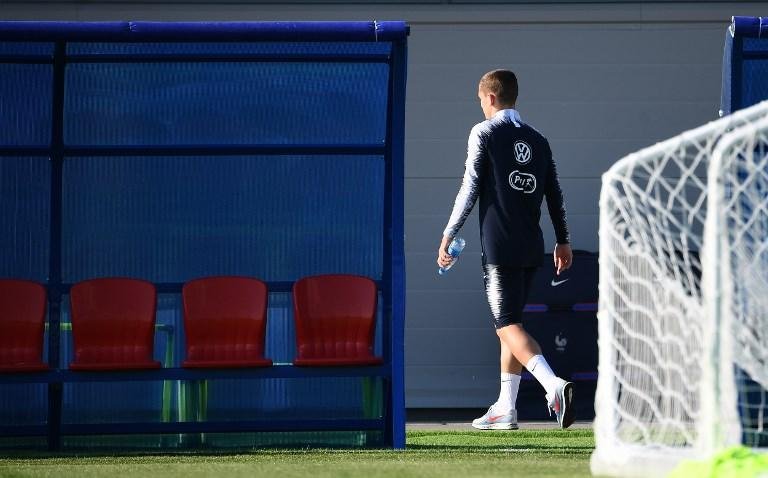 Griezmann deixou treino da Fran&ccedil;a nesta manh&atilde;