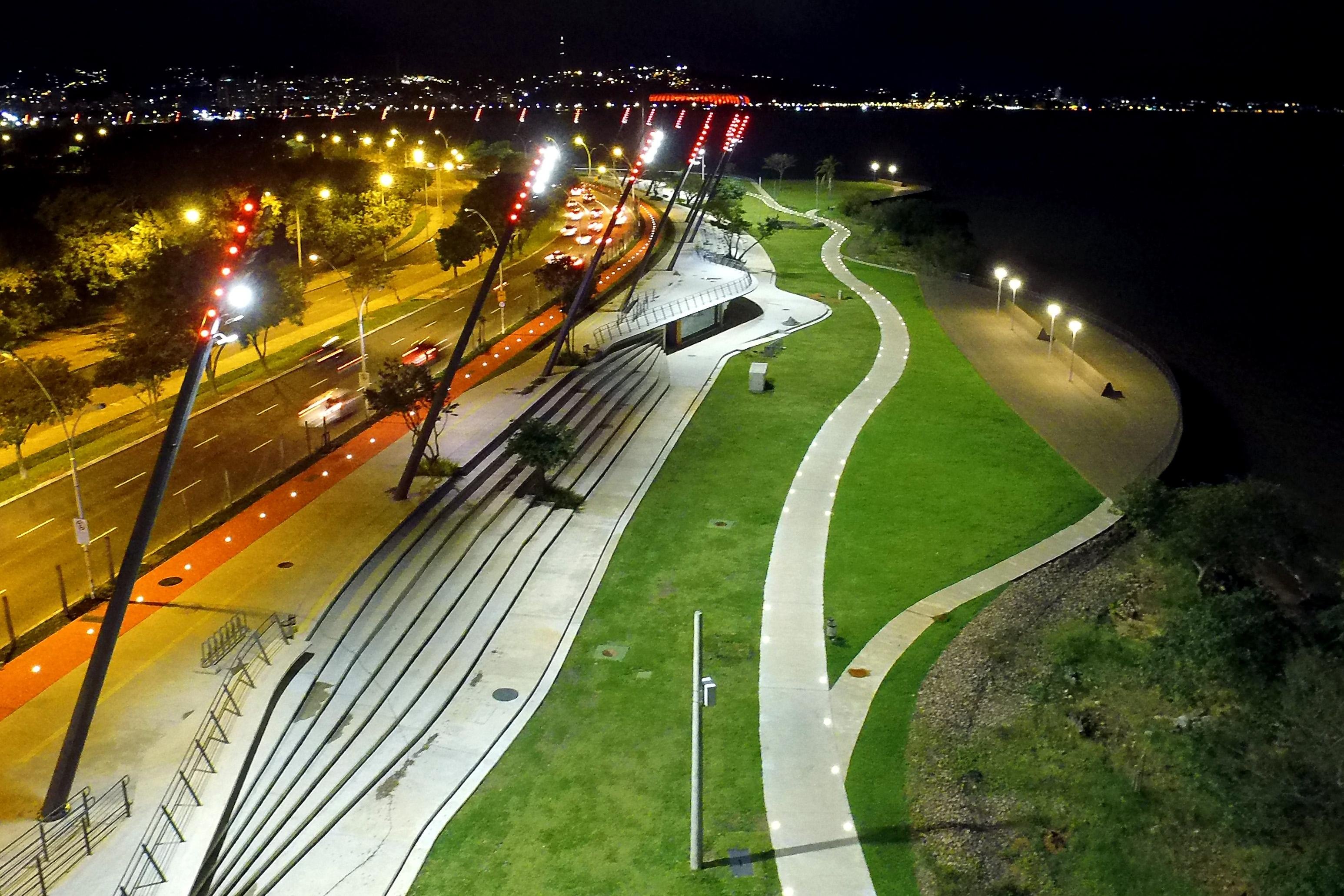 Orla do Gua&iacute;ba ser&aacute; entregue aos porto-alegrenses neste m&ecirc;s