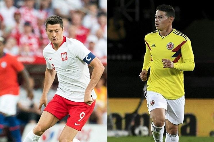 Col&ocirc;mbia e Pol&ocirc;nia se enfrentam num jogo de vida ou morte em Kazan