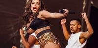 Anitta enfileirou hits já conhecidos dos portugueses no Rock In Rio Lisboa
