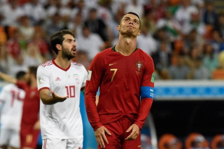 CR7 perdeu p&ecirc;nalti e levou cart&atilde;o amarelo