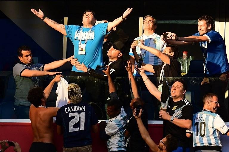 Maradona teve um pico de press&atilde;o