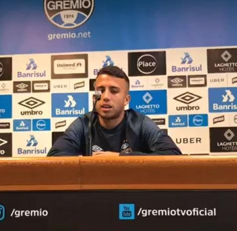 Matheus recha&ccedil;a r&oacute;tulo de novo Arthur e quer escrever a pr&oacute;pria hist&oacute;ria no Gr&ecirc;mio 