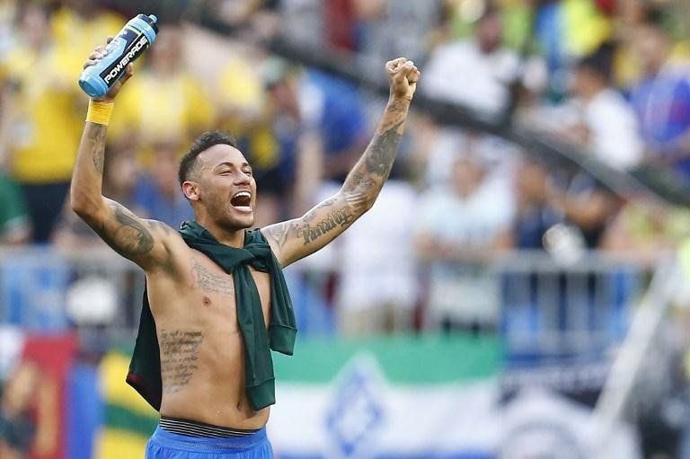 Neymar foi escolhido em melhor em campo em vit&oacute;ria do Brasil