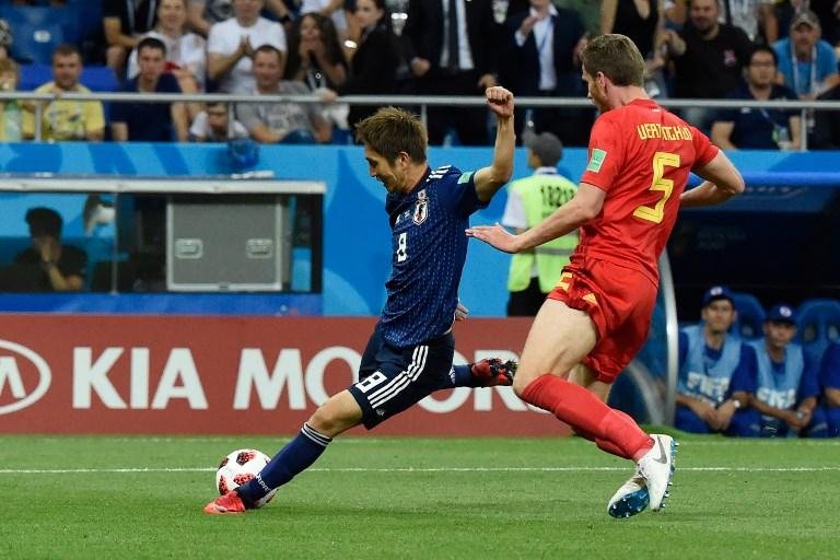 Jap&atilde;o explorou pouca velocidade da defesa belga no primeiro gol