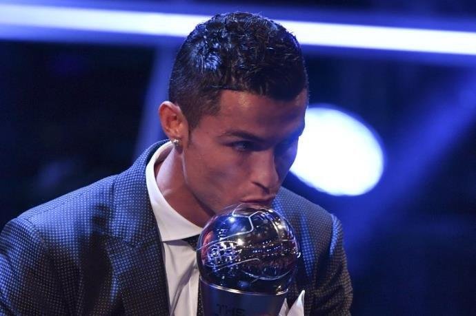 Cristiano Ronaldo foi o vencedor do pr&ecirc;mio em 2017
