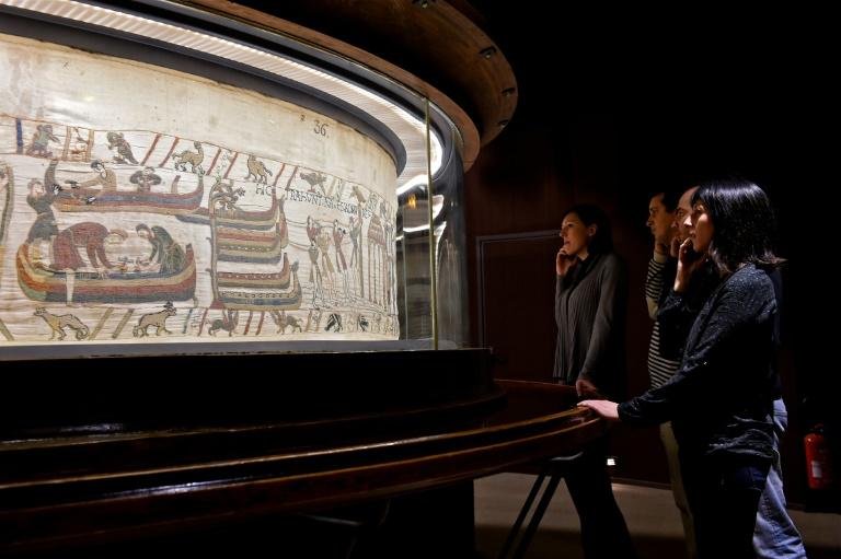  Tape&ccedil;aria de Bayeux data de cerca de 1077