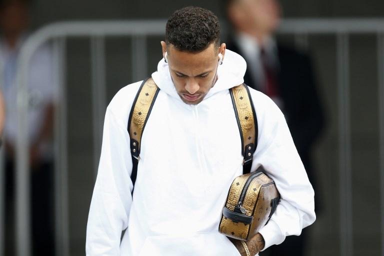 Neymar lamentou elimina&ccedil;&atilde;o para a B&eacute;lgica