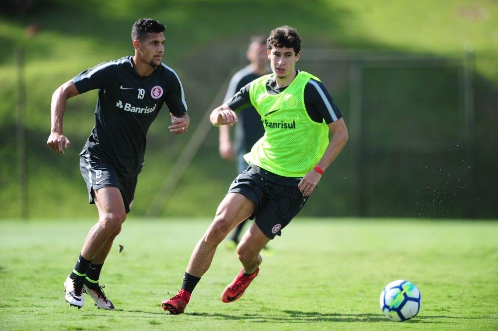 Inter fez mais um treino t&aacute;tico em Atibaia