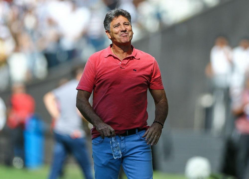 Renato aprovou desempenho do Gr&ecirc;mio no amistoso contra o Corinthians