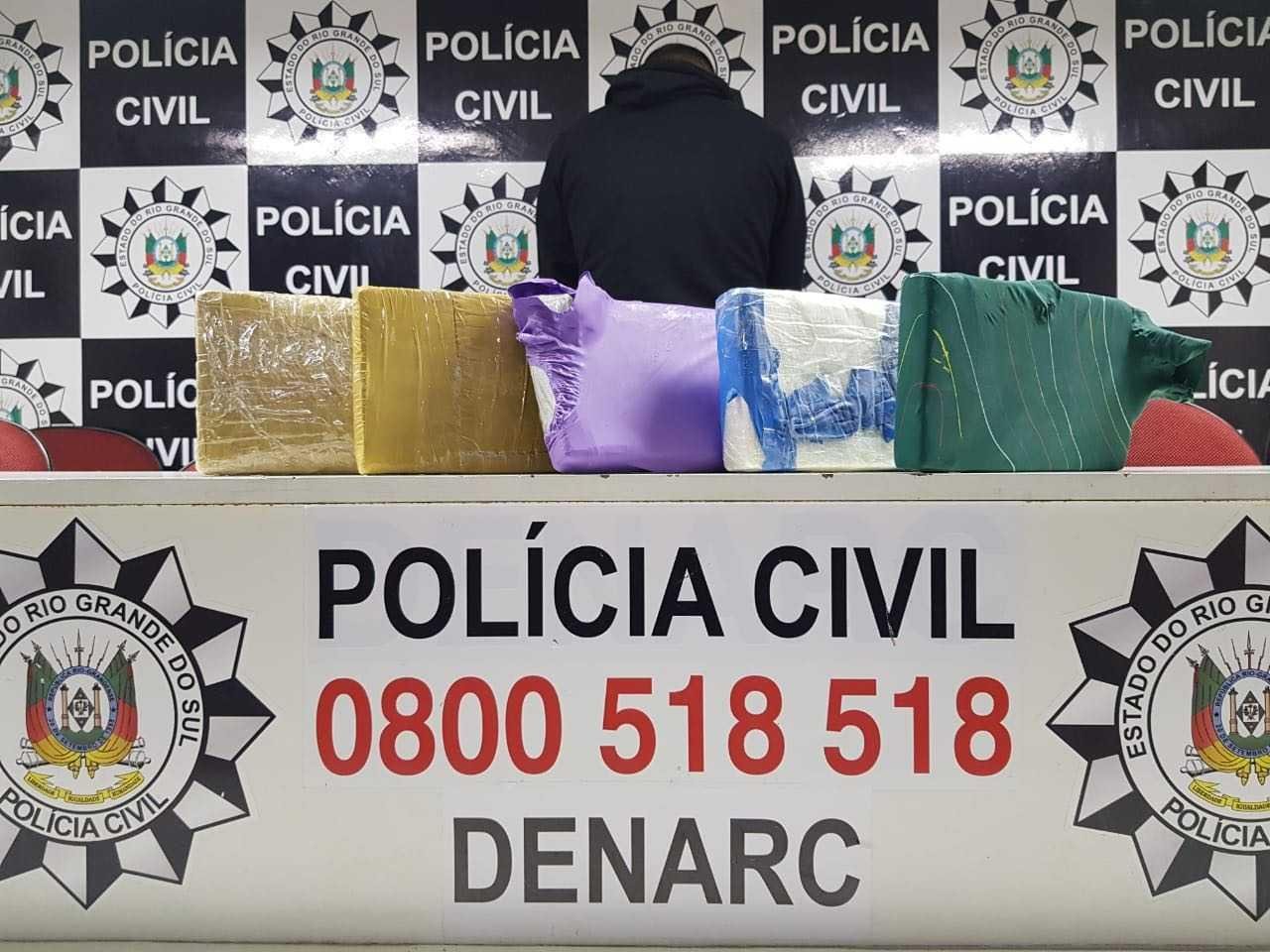 Propriet&aacute;rio foi preso em flagrante por armazenar coca&iacute;na