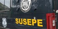 Criminosos dispararam contra furgão da Susepe