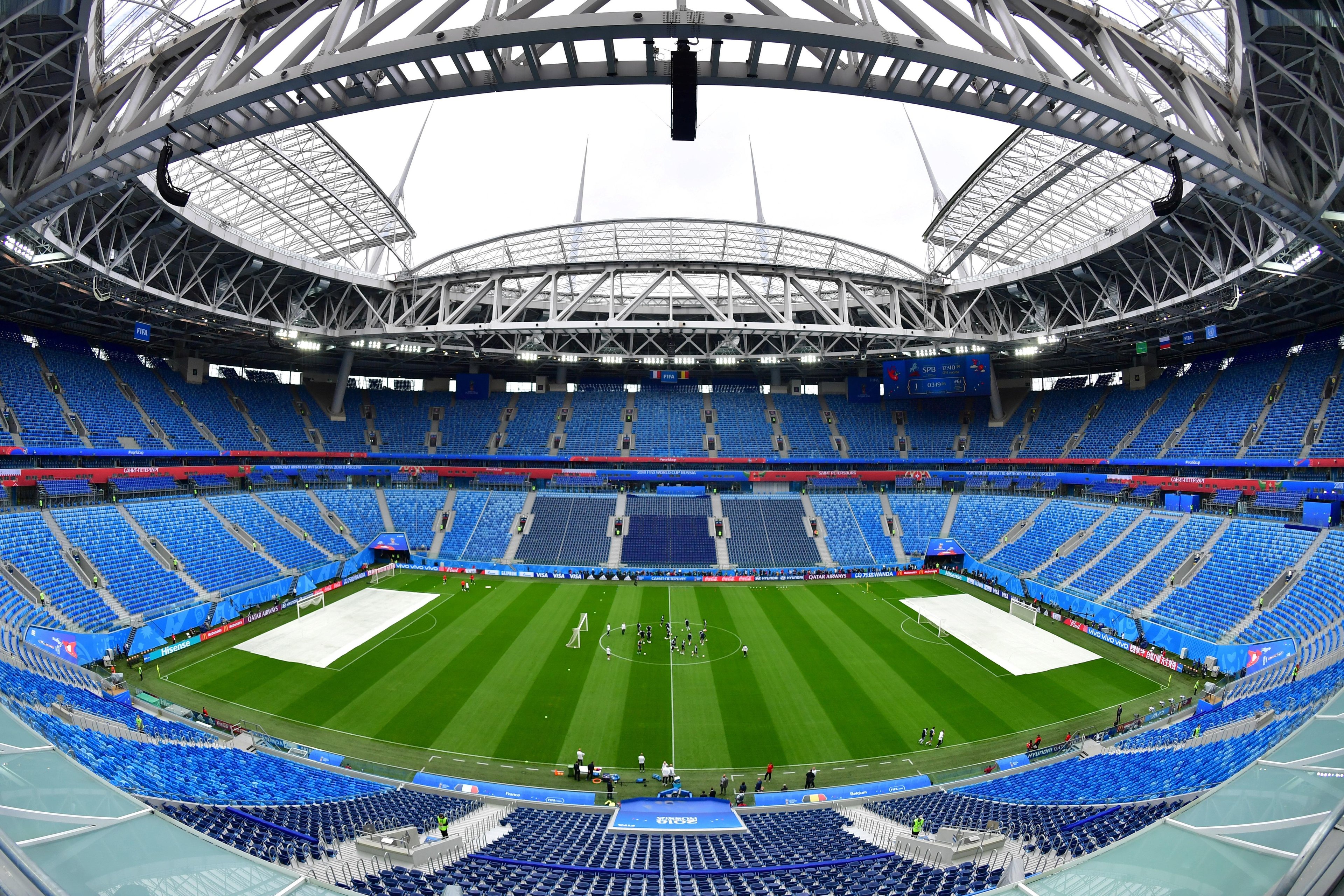 	Fran&ccedil;a e B&eacute;lgica definem vaga na final em S&atilde;o Petersburgo
