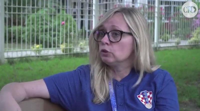Iva Olivari, a "chefa" da Cro&aacute;cia, ganha destaque na Copa 