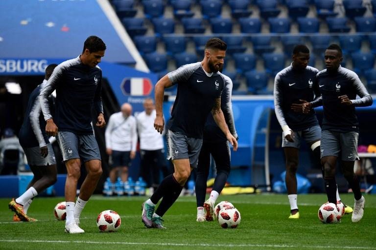Fran&ccedil;a se preparar para encarar a B&eacute;lgica