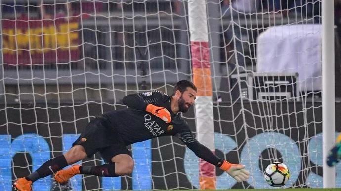 Alisson pode se transferir para o Liverpool