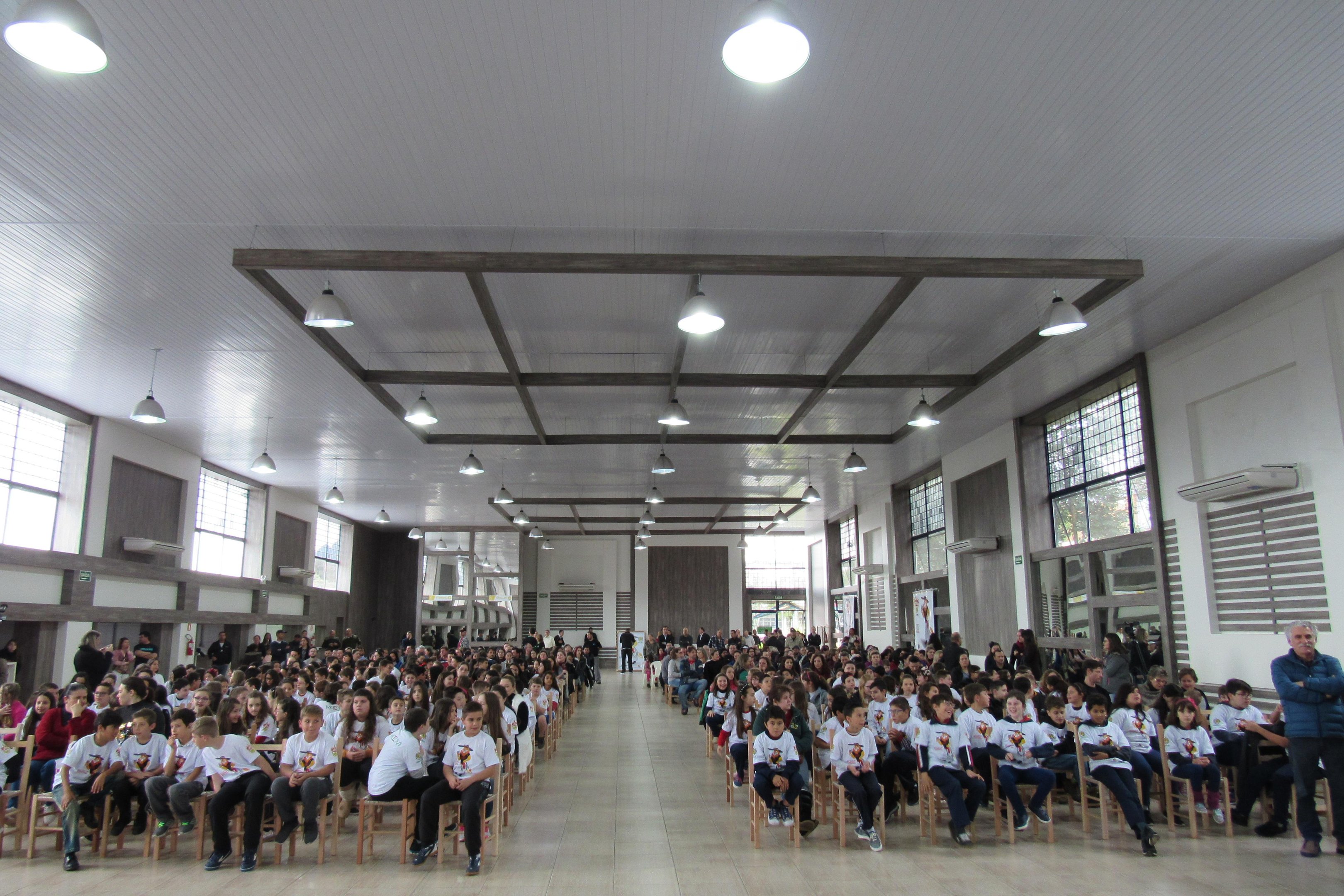 A formatura aconteceu no final de semana