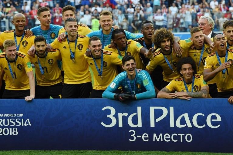 B&eacute;lgica faz 2 a 0 na Inglaterra e fica com o 3&ordm; lugar na Copa