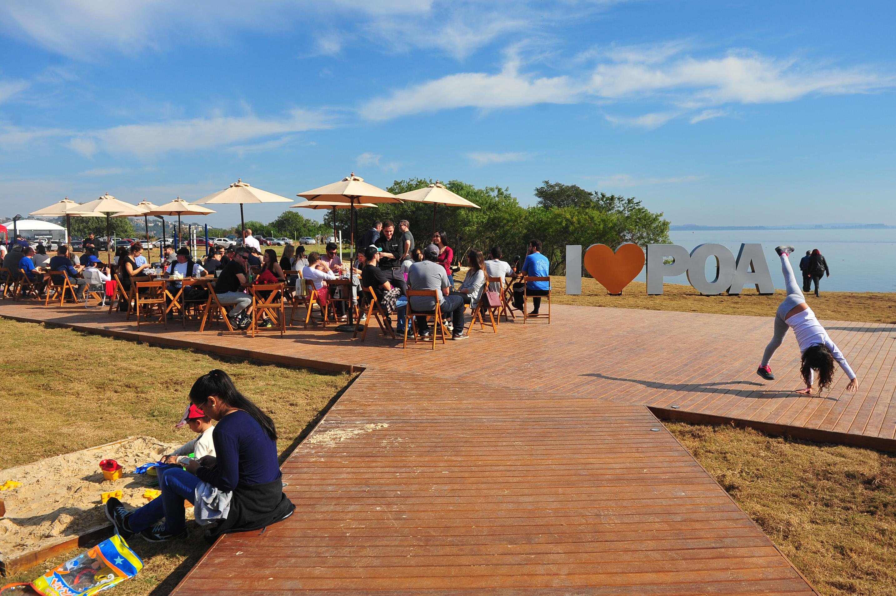 Parque do Pontal foi reaberto neste s&aacute;bado, em um belo dia de sol
