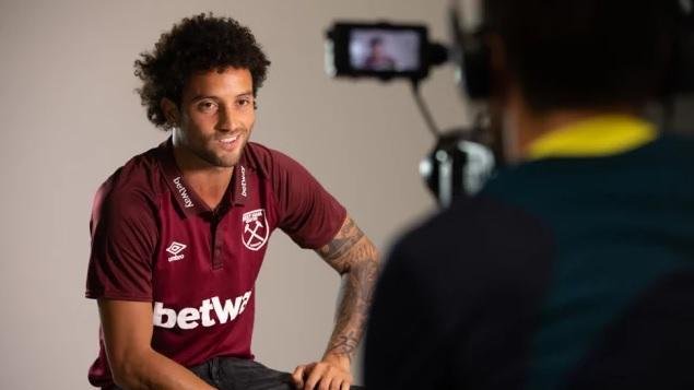 Felipe Anderson &eacute; o novo meia do West Ham