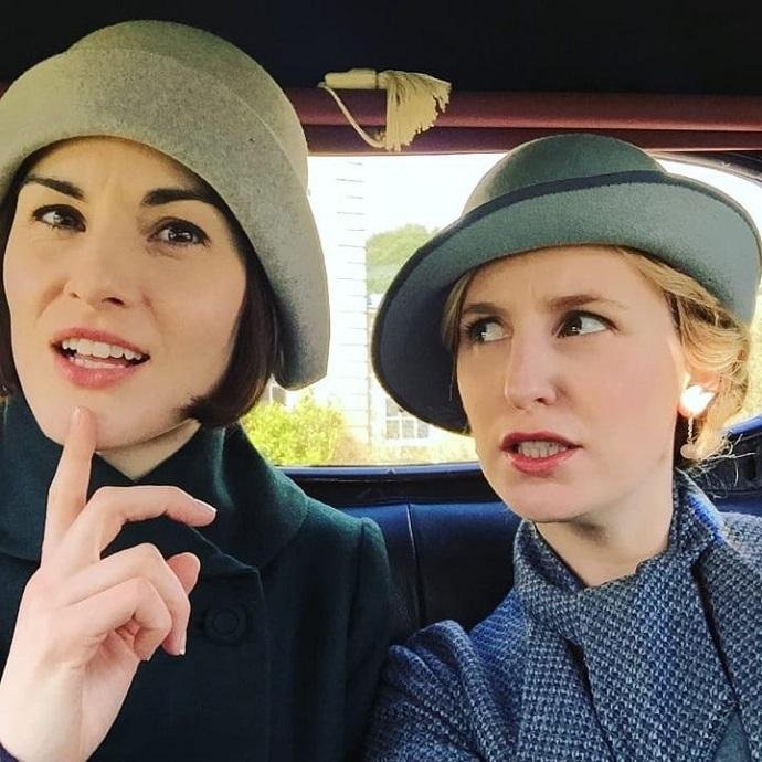 Atrizes de "Downton Abbey" falam sobre an&uacute;ncio de filme nas redes sociais