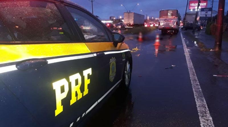 Homem morre ao ser atropelado por &ocirc;nibus em S&atilde;o Leopoldo 