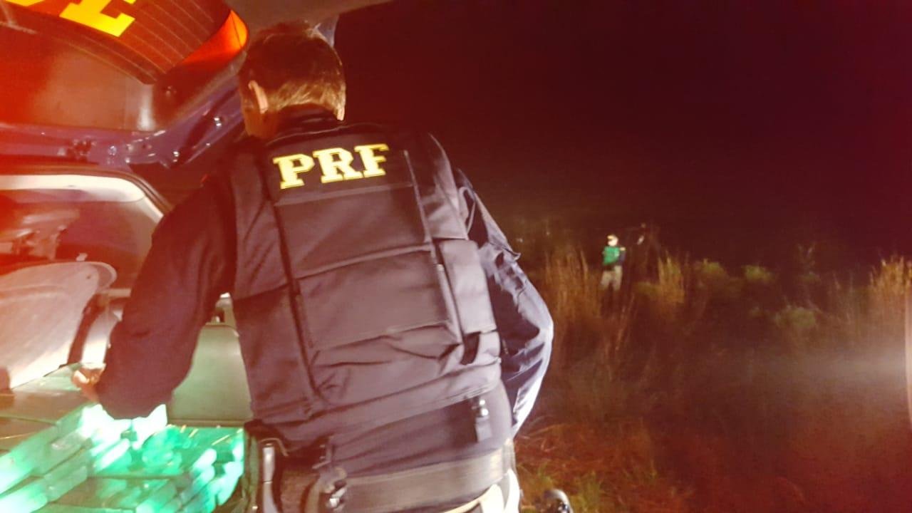  PRF apreende mais de 280kg de maconha