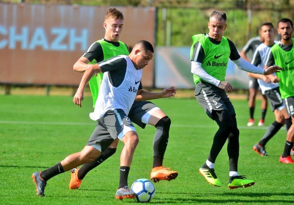 Treino do Inter terminou com um recreativo com todo o grupo	