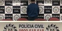 Homem foi preso em Santa Catarina