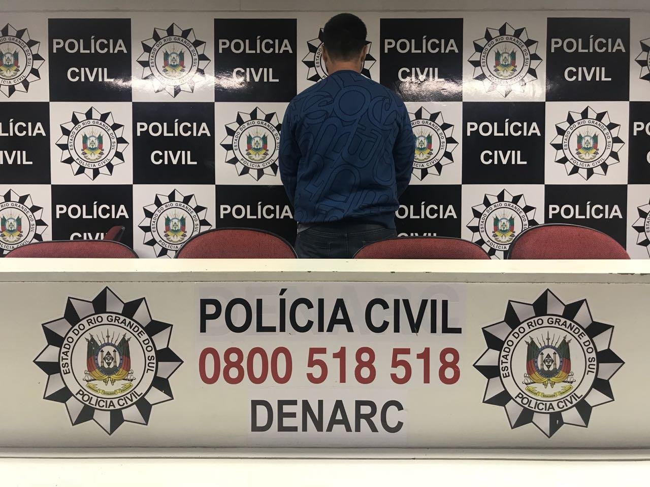 Homem foi preso em Santa Catarina
