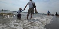 Japão reabre três praias devastadas pelo tsunami de 2011