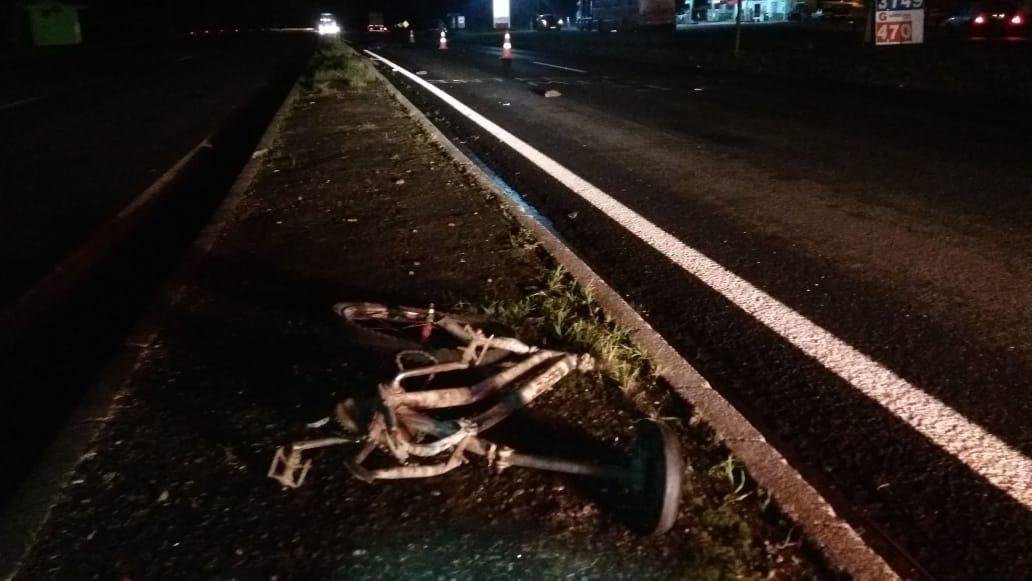 Ciclista morreu atropelada na noite desta quinta-feira em Montenegro