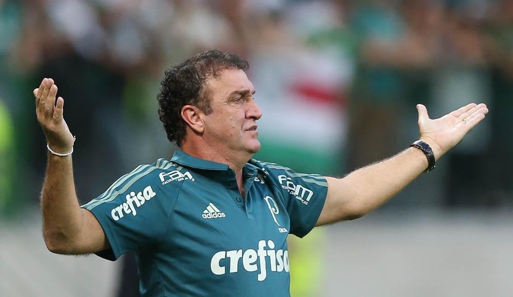 &Uacute;ltimo trabalho de Cuca foi at&eacute; outubro de 2017 no Palmeiras