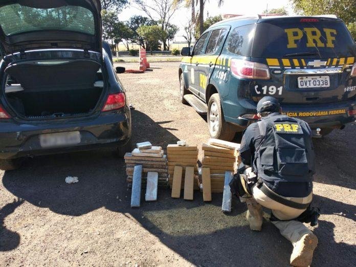 Mais de 70 quilos de maconha &eacute; apreendida em Uruguaiana 