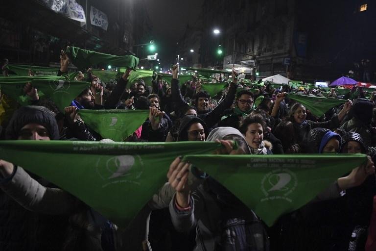 Argentinas prometem continuar com a luta pelo aborto legal