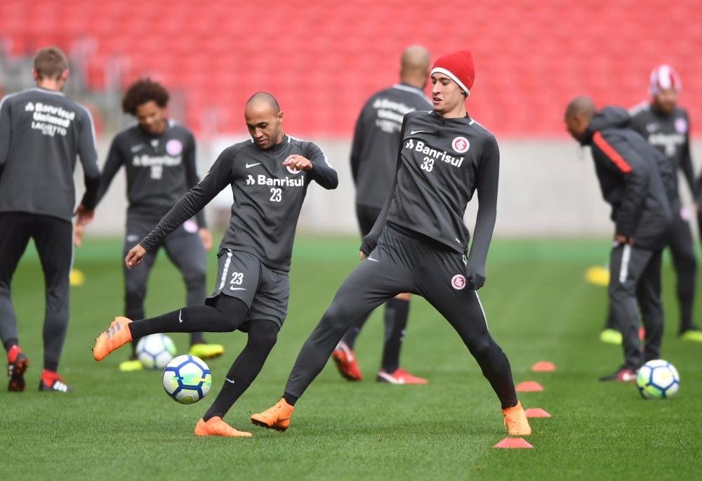 Inter faz treino fechado e esconde time que vai encarar o Fluminense 