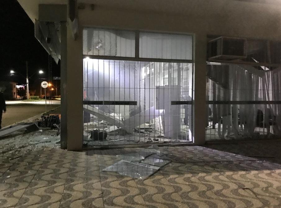 Banrisul em Vila Nova do Sul foi alvo de ataque de criminosos