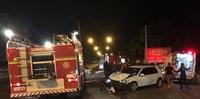 O acidente aconteceu na avenida Presidente Vargas