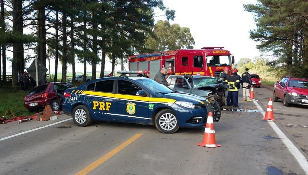 Acidente em J&uacute;lio de Castilhos deixou tr&ecirc;s mortos