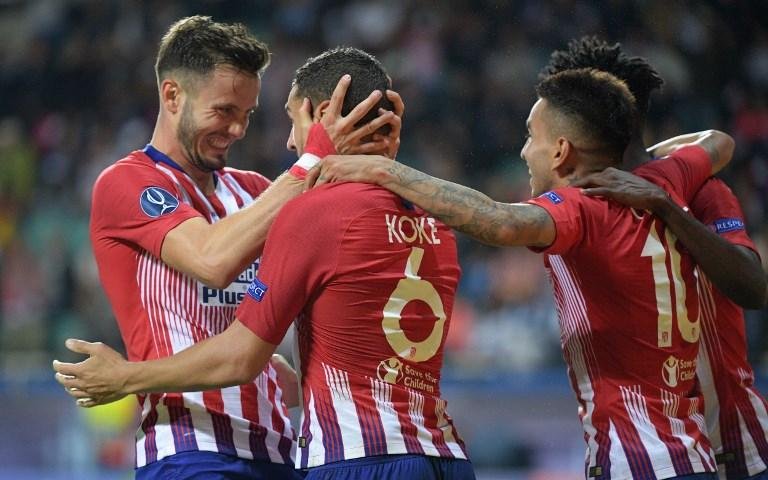 Atl&eacute;tico de Madrid venceu o Real na Supercopa