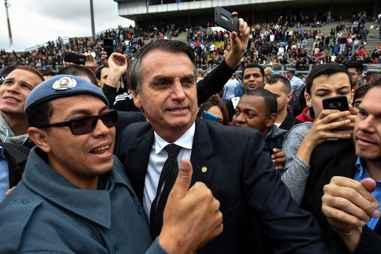Cantidato participou de formatura de sargentos da Pol&iacute;cia Militar de S&atilde;o Paulo