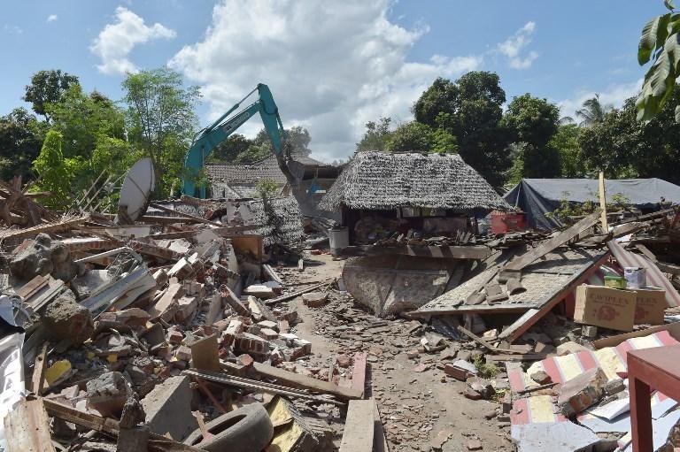 Registrado terremoto de magnitude 6,3 na ilha indon&eacute;sia de Lombok