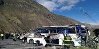 Acidente com ônibus deixou 23 mortos